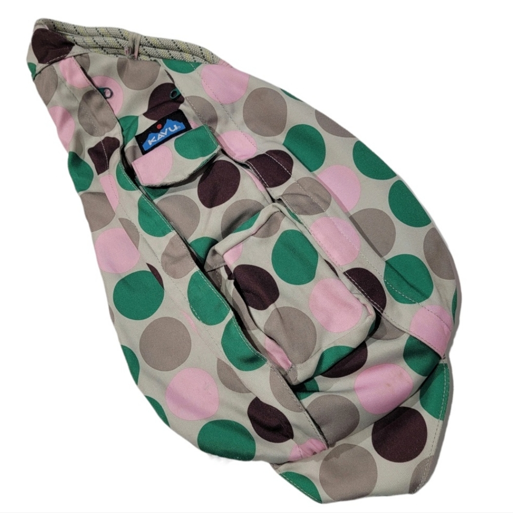 Kavu Rope Sling Bag with polka-dots
